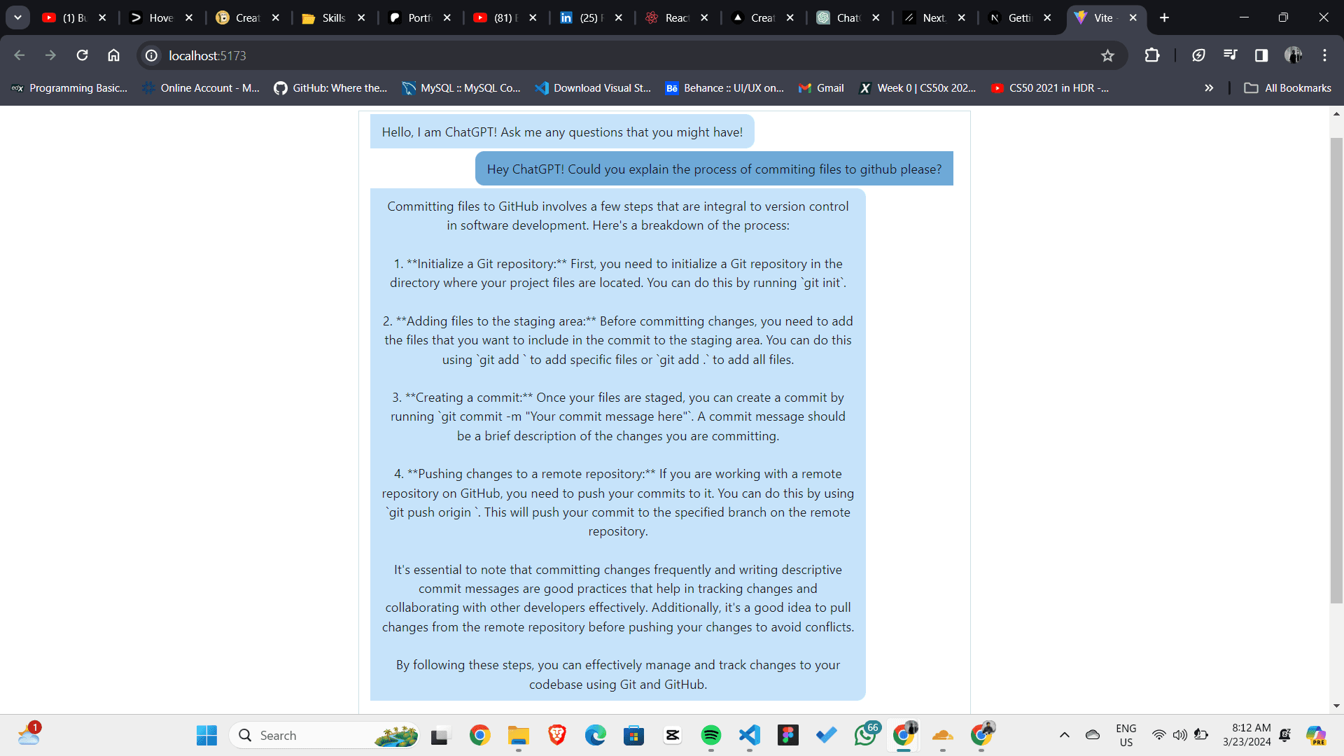 Chatbot using GPT API